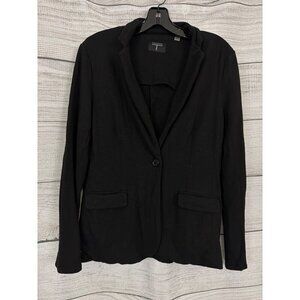 Tahari Soft Unstructured Black Blazer Size M